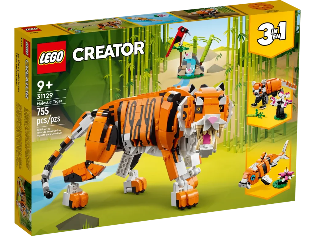lego creator 31129 majestic tiger