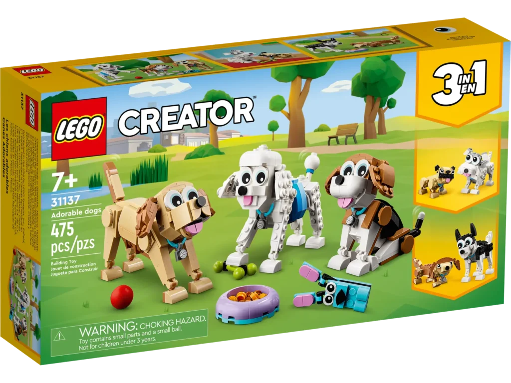 lego creator 31137 adorable dogs