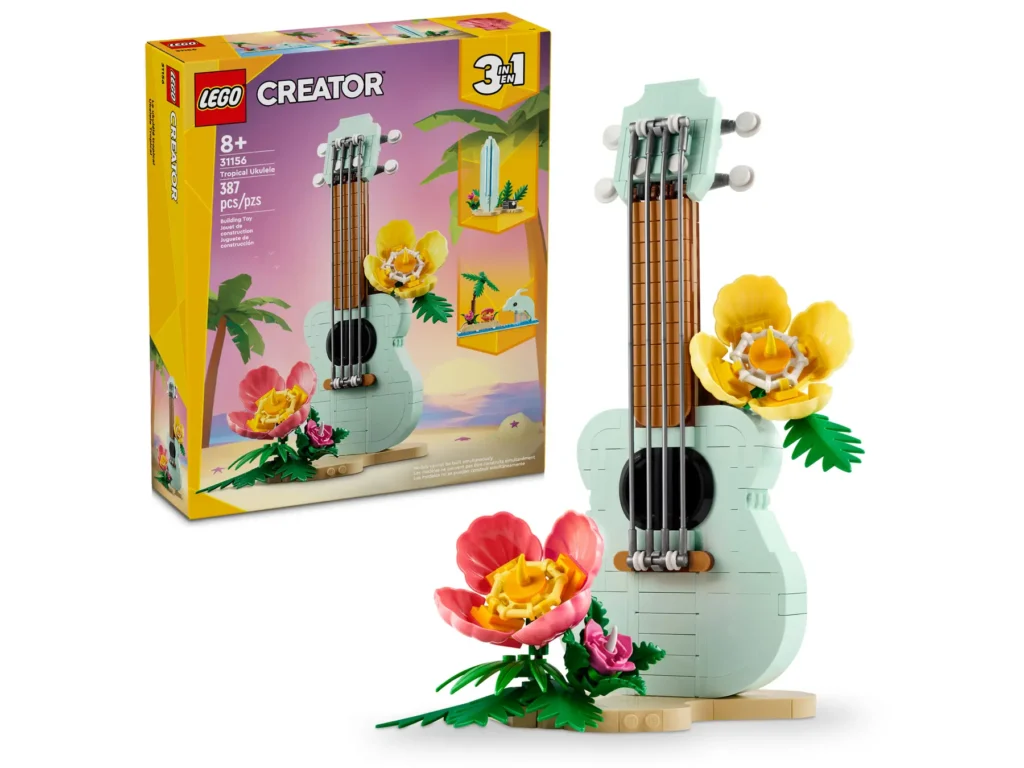 lego creator 31156 tropical ukelele