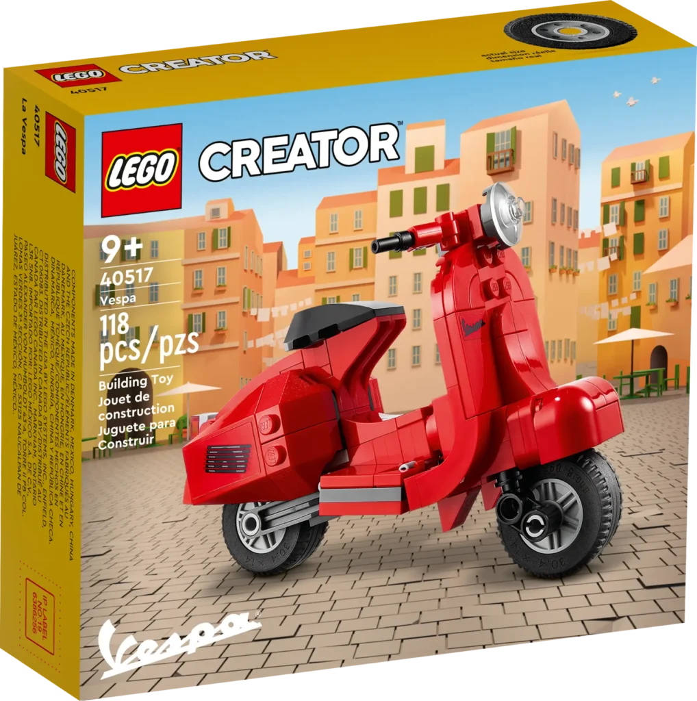 lego creator 40517 vespa