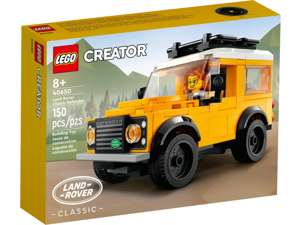 lego creator 40650 land rover classic defender