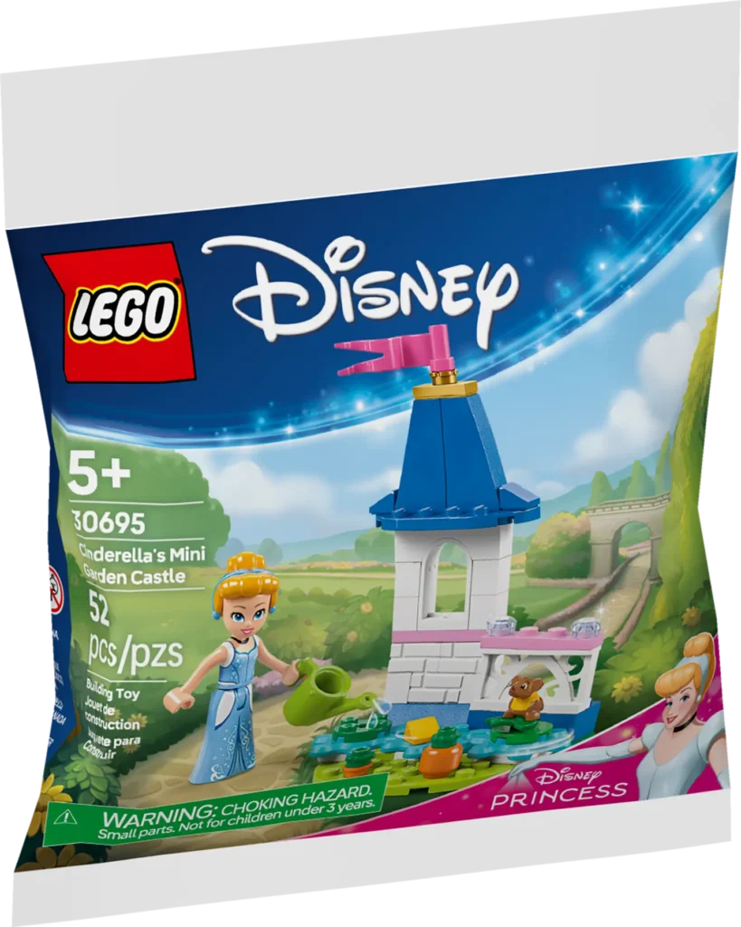 lego disney 30695 cinderella's mini garden castle