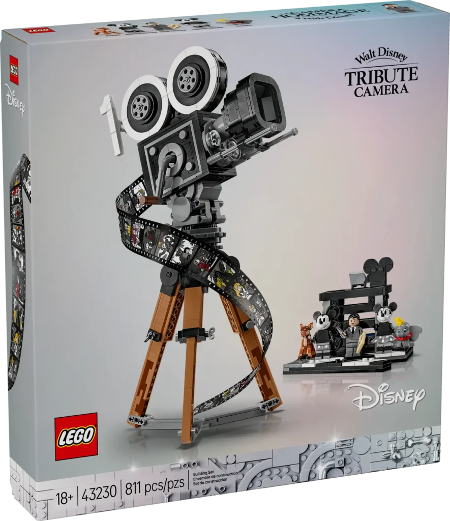 lego disney 43230 walt disney tribute camera