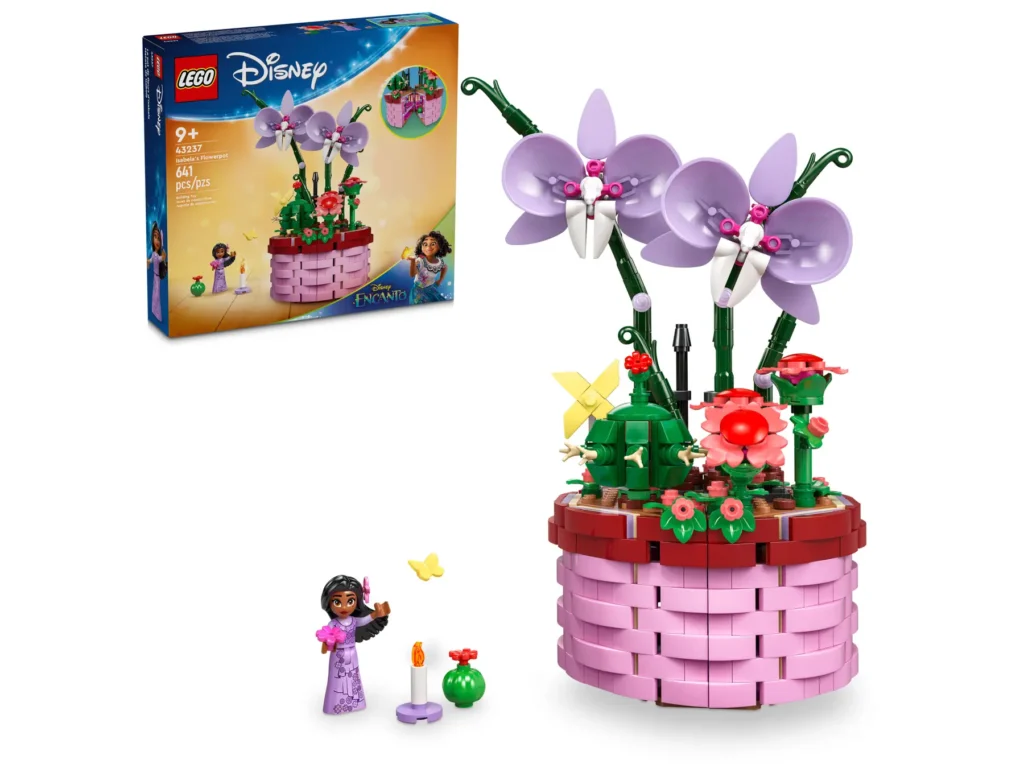 lego disney 43237 isabela's flowerpot