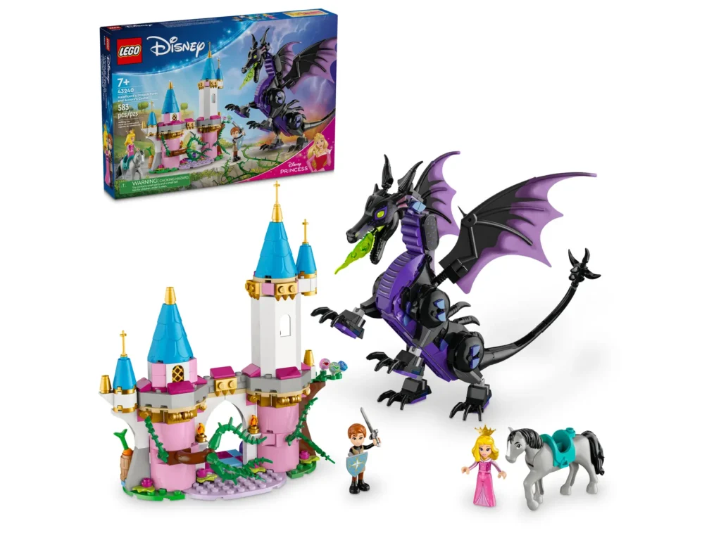 lego disney 43240 maleficent's dragon form