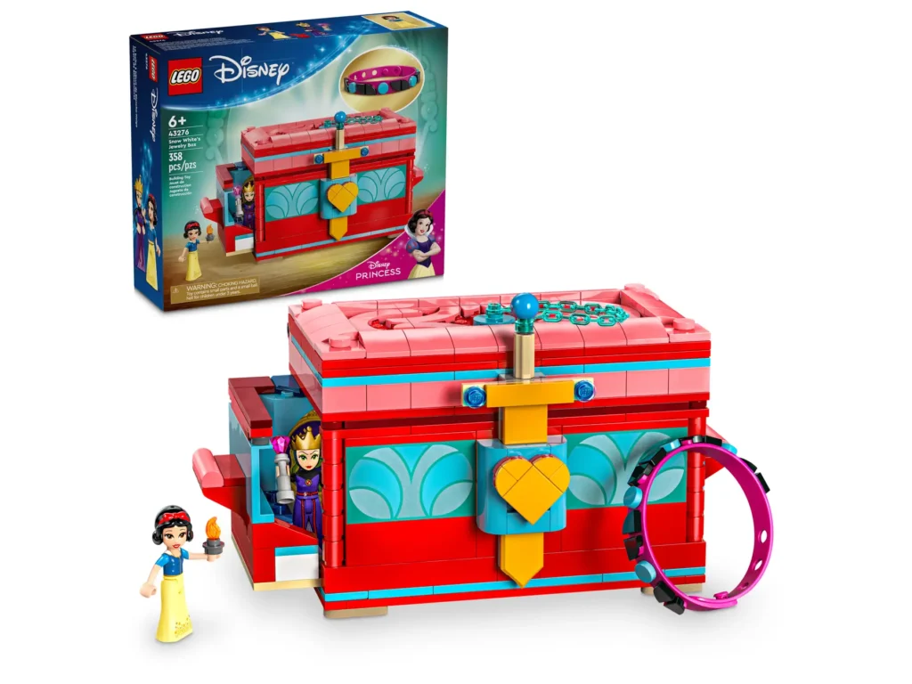 lego disney 43276 snow white's jewelry box