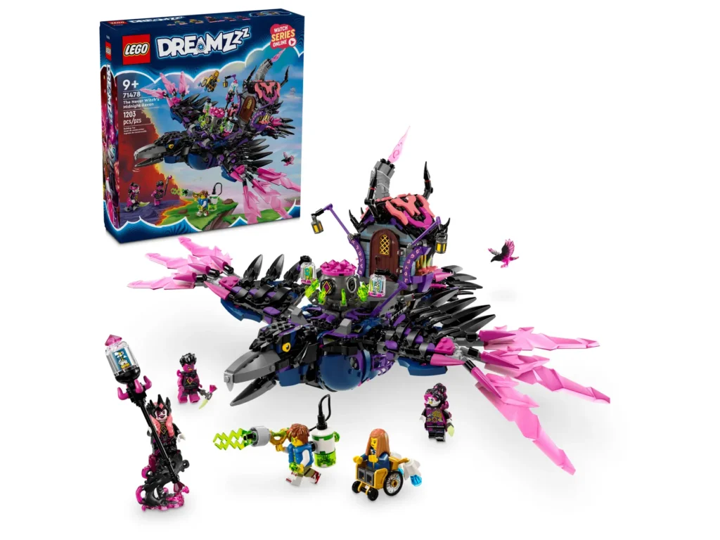 lego dreamzzz 71478 the never witch's midnight raven