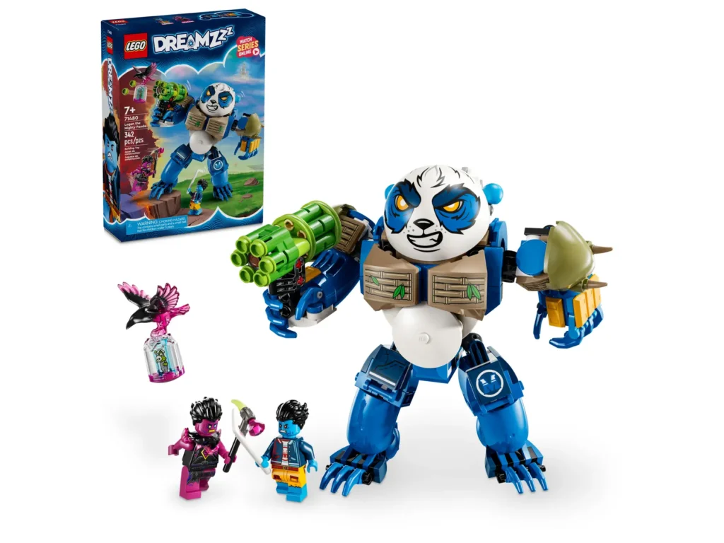 lego dreamzzz 71480 logan the mighty panda