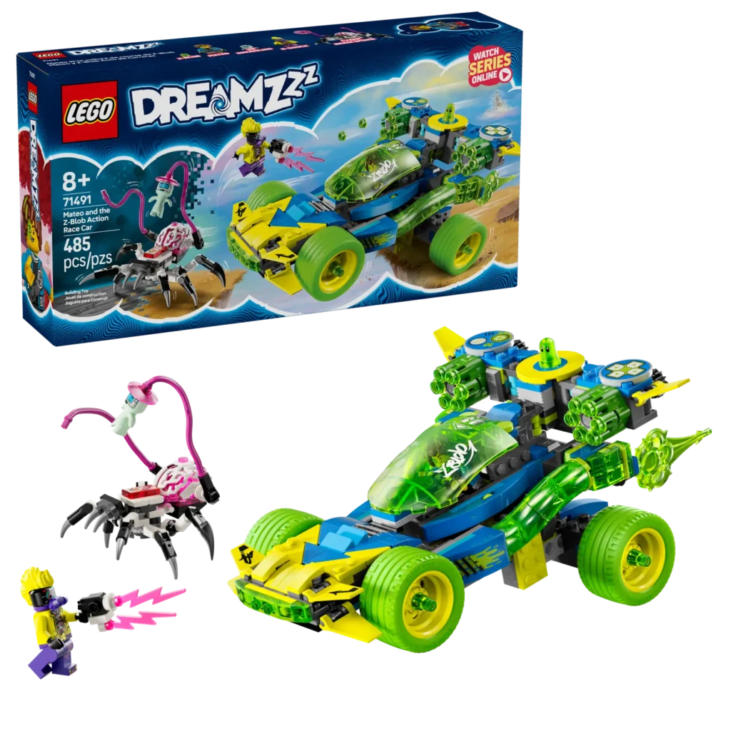 lego dreamzzz 71491 mateo with the z blob action racing car