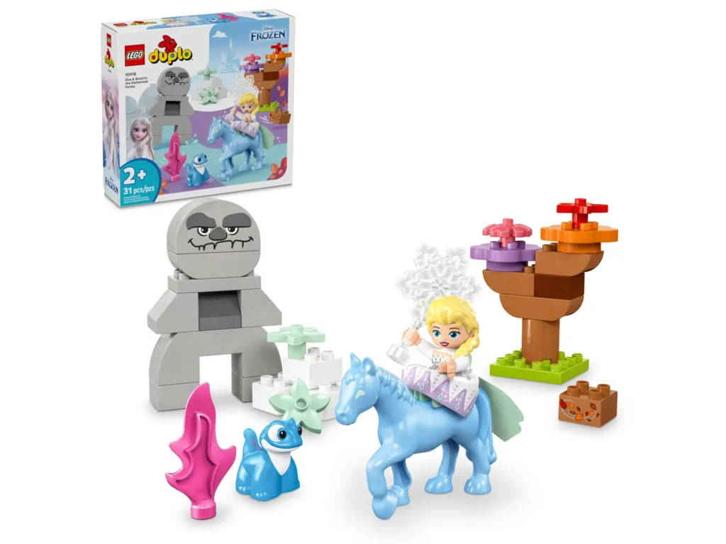 lego duplo 10418 elsa & bruni in the enchanted forest