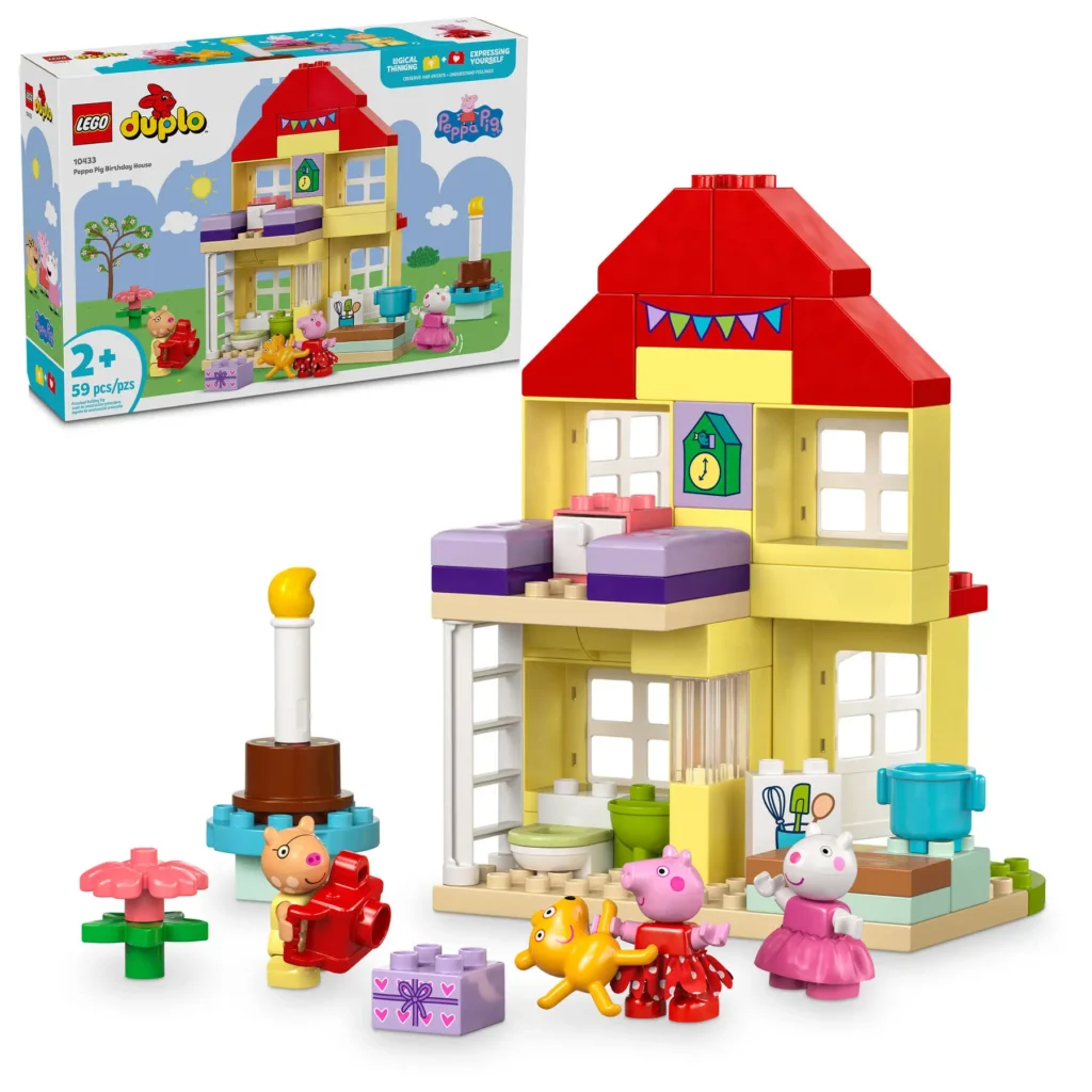 lego duplo 10433 peppa pig birthday house