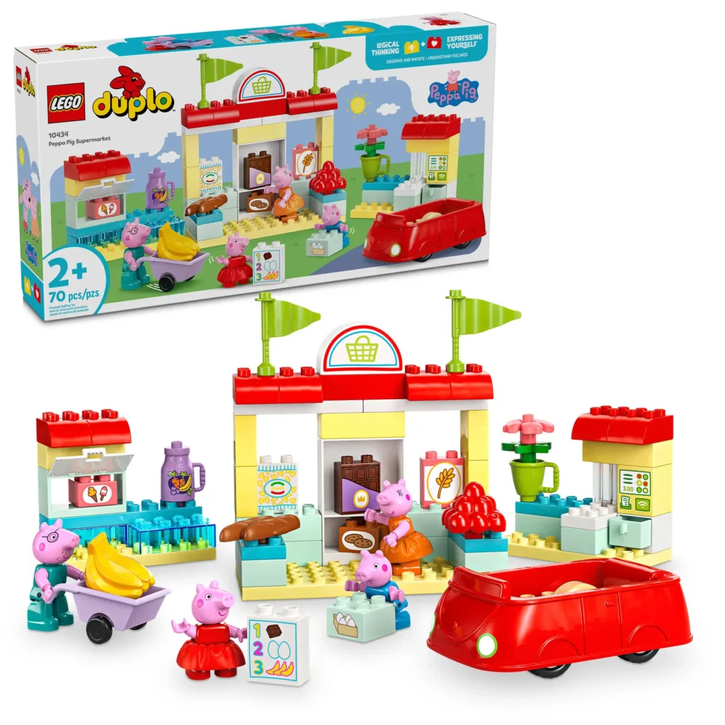 lego duplo 10434 peppa pig supermarket
