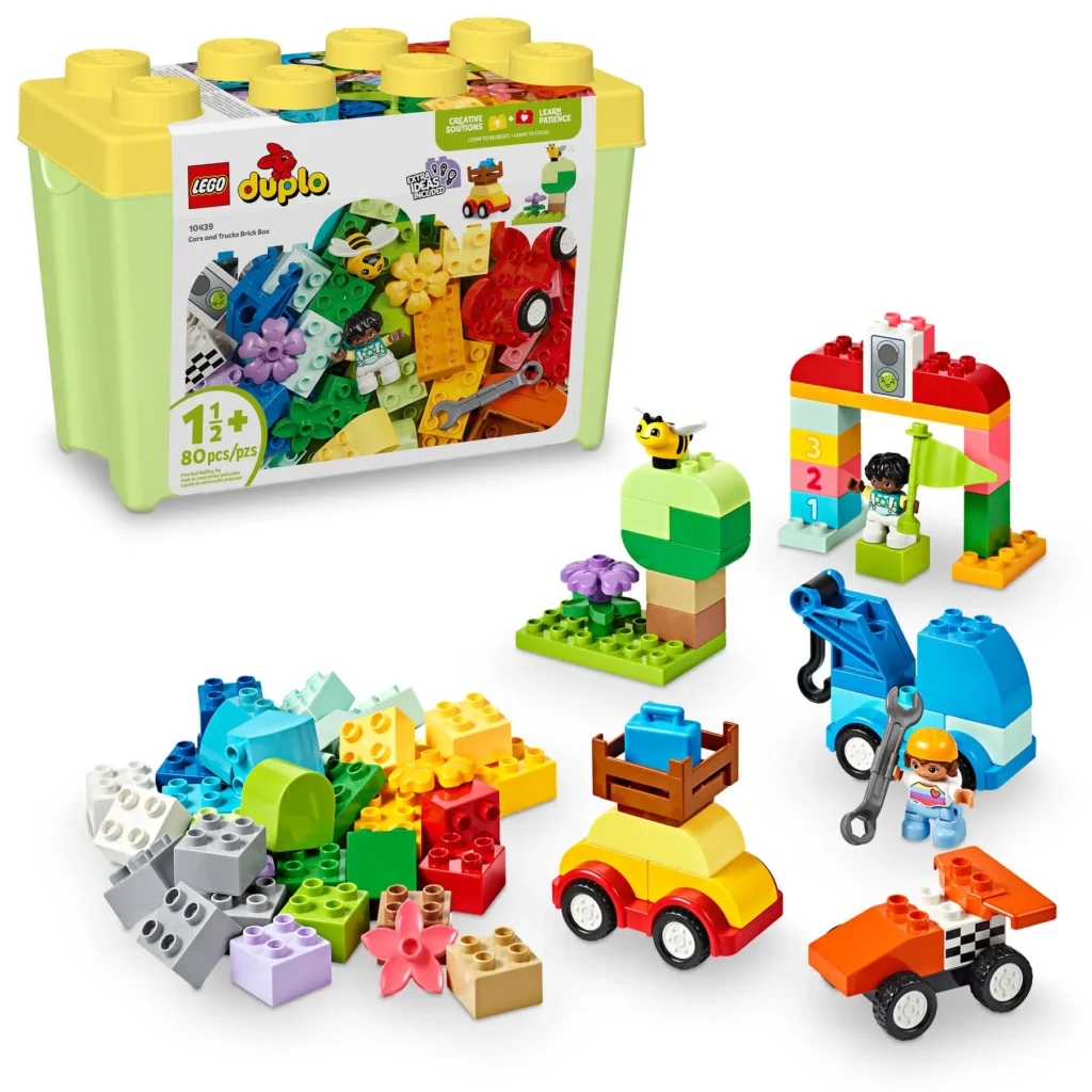lego duplo 10439 cars and trucks brick box