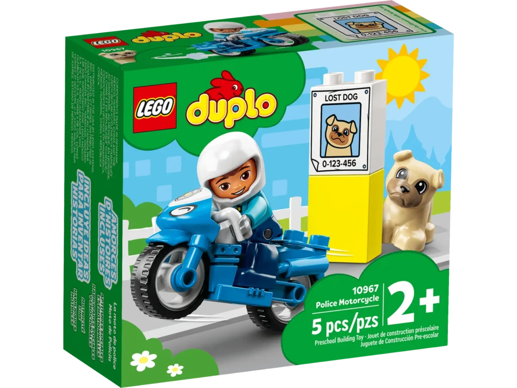 lego duplo 10967 police motorcycle