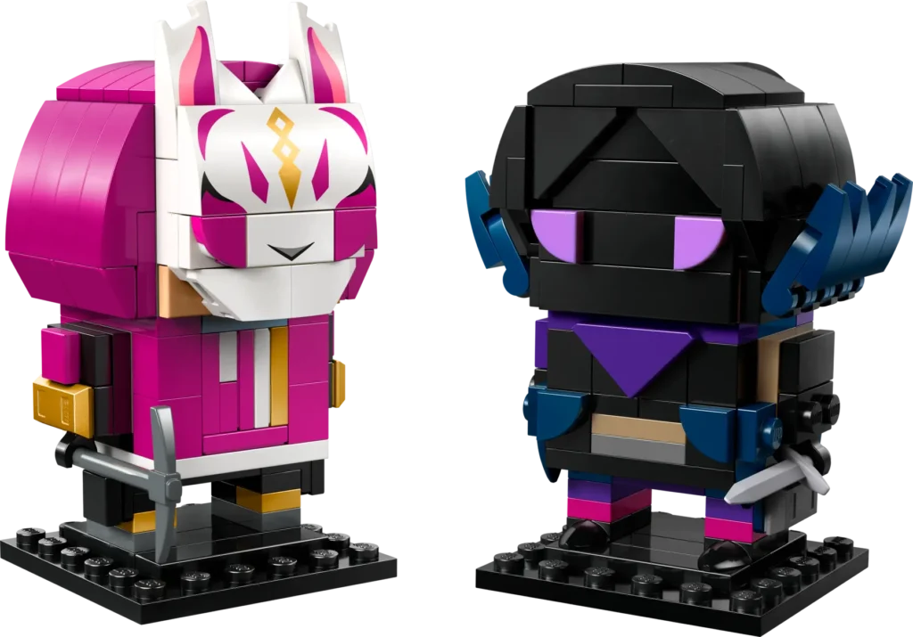 lego fortnite brickheadz 40884 drift & raven (2)