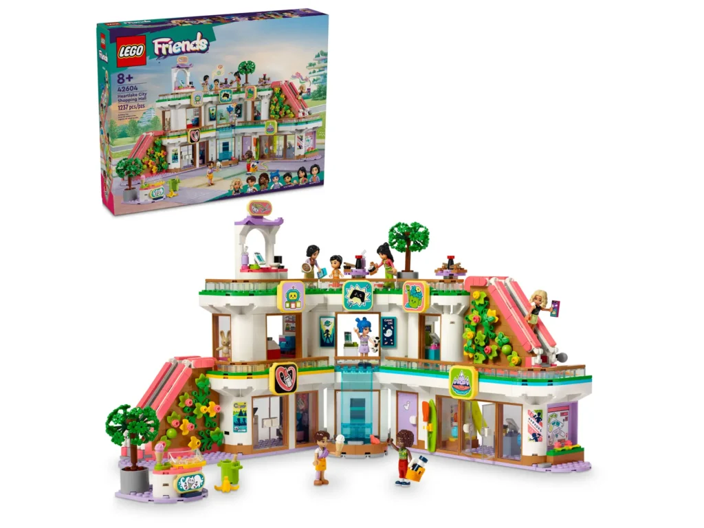 lego friends 42604 heartlake city shopping mall