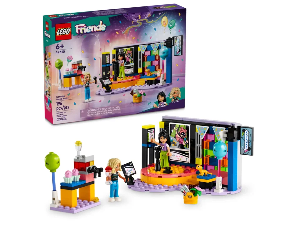 lego friends 42610 karaoke music party