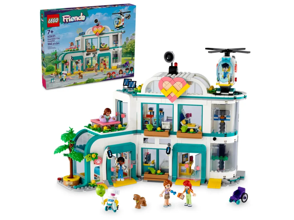 lego friends 42621 heartlake city hospital
