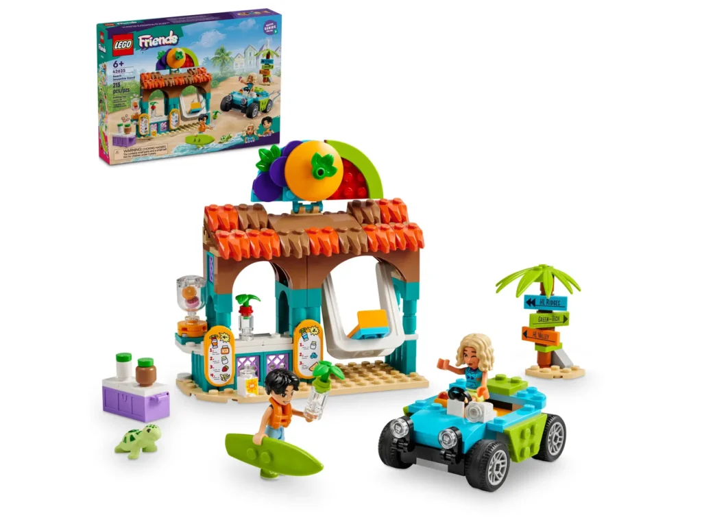lego friends 42625 beach smoothie stand