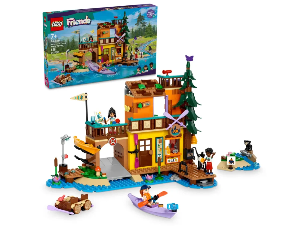 lego friends 42626 adventure camp water sports