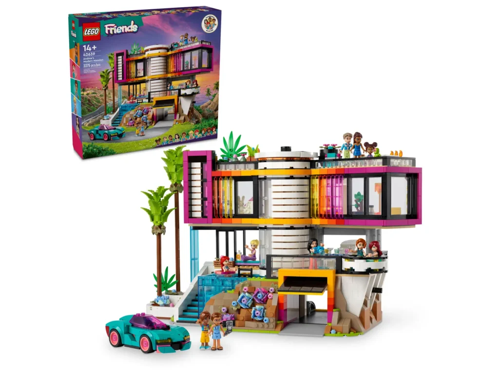 lego friends 42639 andrea's modern mansion