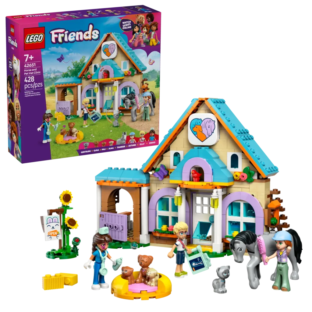 lego friends 42651 horse and pet vet clinic