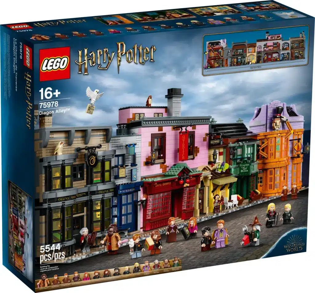 lego harry potter 75978 diagon alley