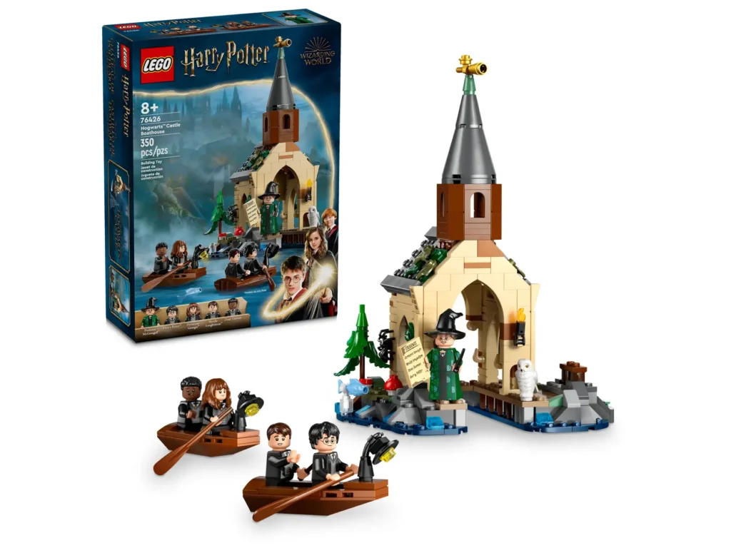 lego harry potter 76426 hogwarts castle boathouse