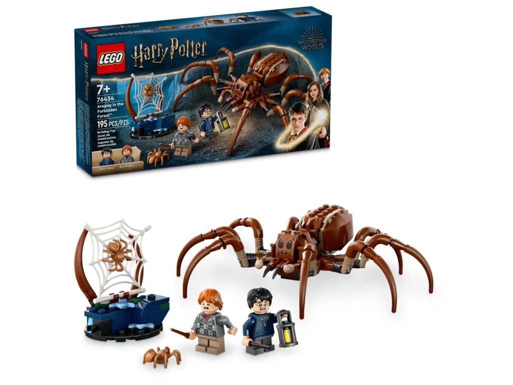 lego harry potter 76434 aragog in the forbidden forest