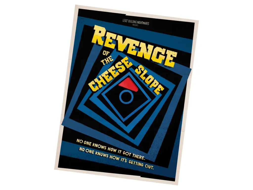lego horror posters revenge of the cheese slope