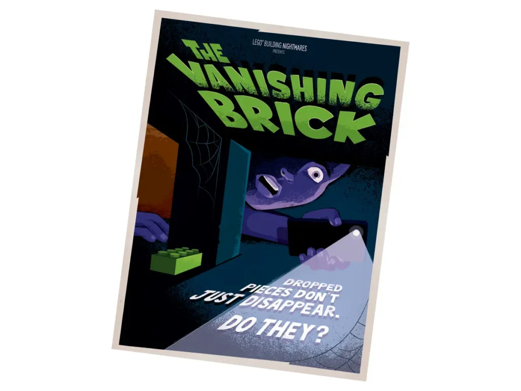 lego horror posters the vanishing brick