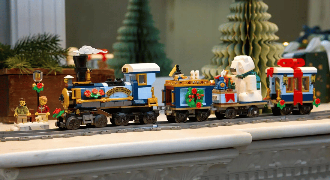 LEGO Icons 10361 Holiday Express Train aangekondigd als nieuwe Winter Village set
