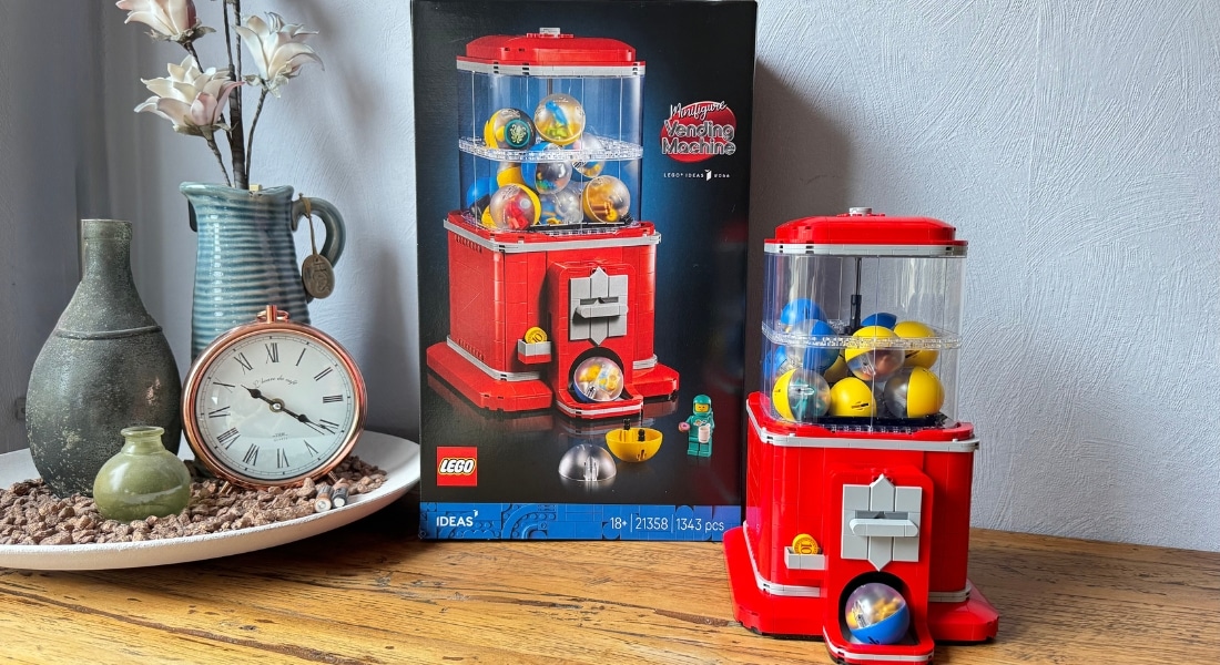 [Review] LEGO Ideas 21358 Minifigure Vending Machine – alle ballen verzamelen!