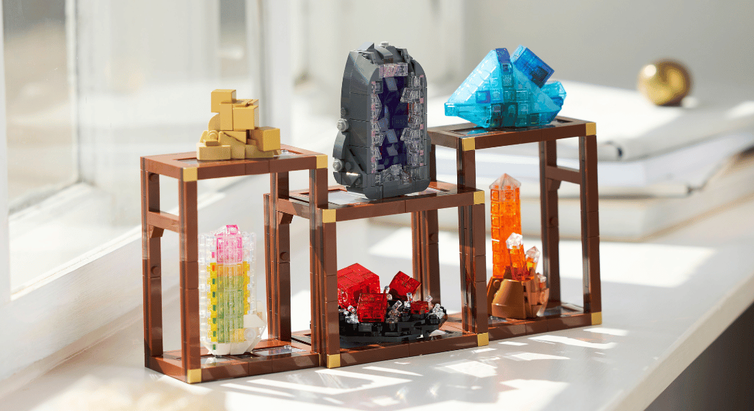 LEGO Ideas 21362 Mineral Collection onthuld – vanaf 1 oktober te koop voor verzamelaars