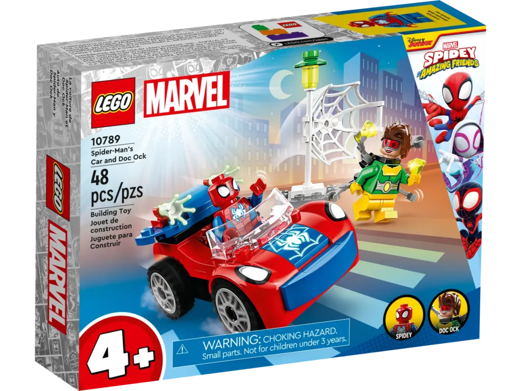 lego marvel 10789 spider man's car and doc ock