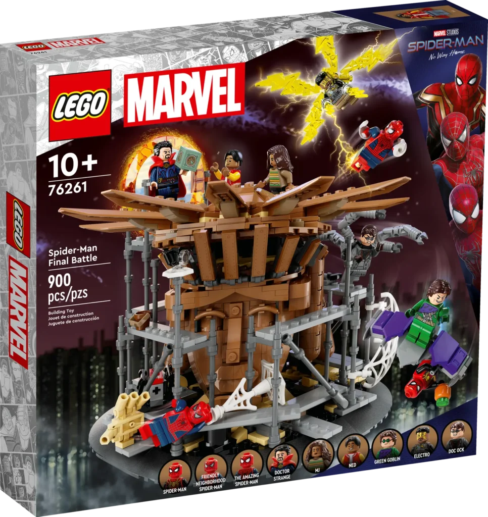 lego marvel 76261 spider man final battle