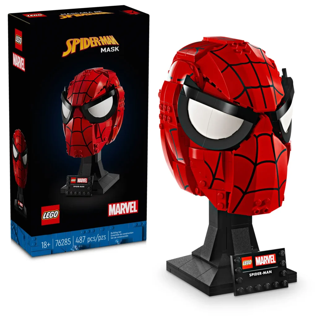 lego marvel 76285 spider man’s mask