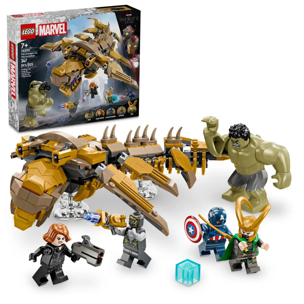 lego marvel 76290 the avengers vs. the leviathan