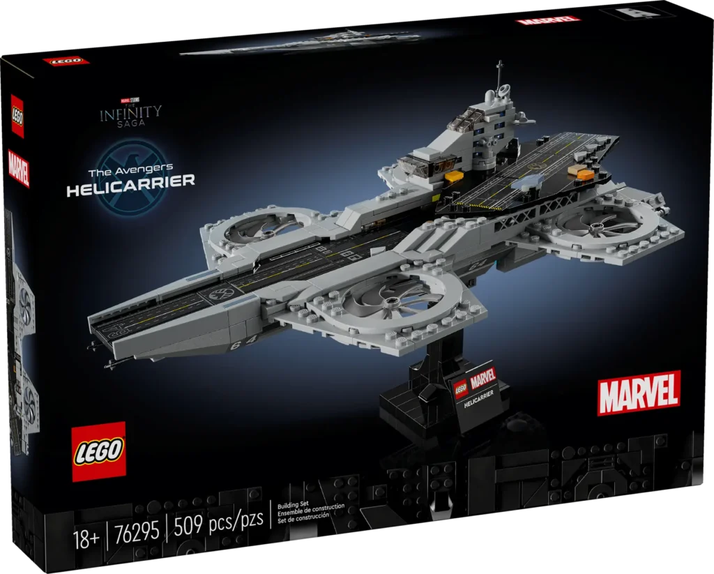 lego marvel 76295 the avengers helicarrier