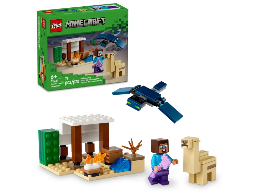 lego minecraft 21251 steve's desert expedition