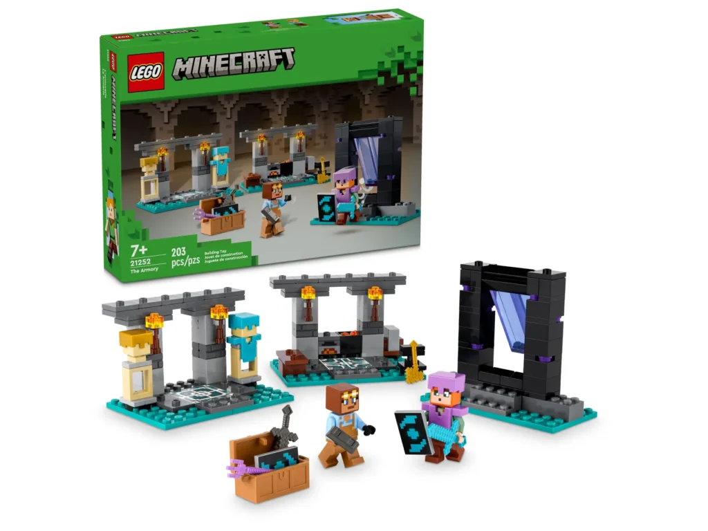 lego minecraft 21252 the armory
