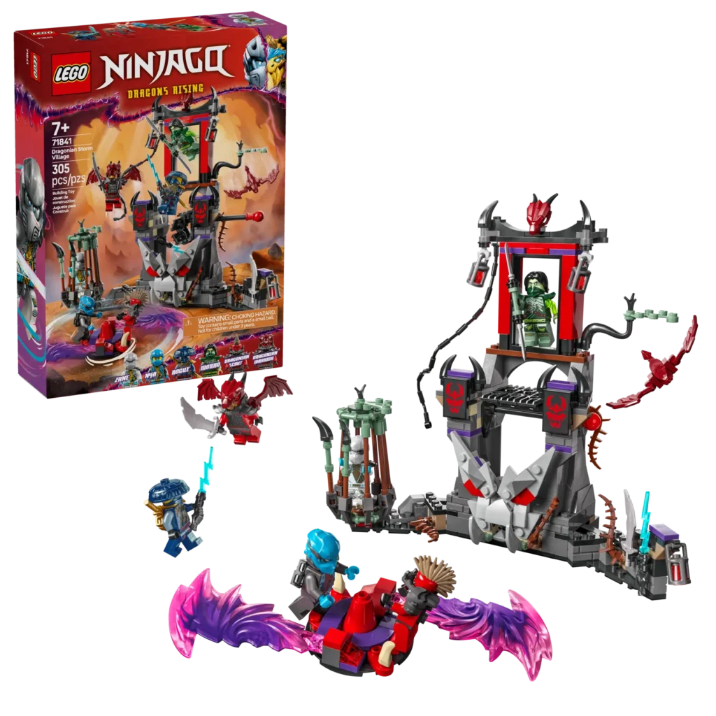 lego ninjago 71841 dragonian storm village
