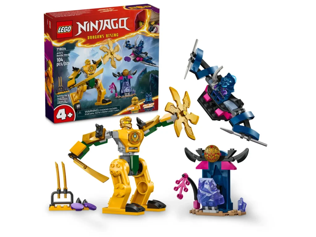 lego ninjago 71804 arin's battle mech