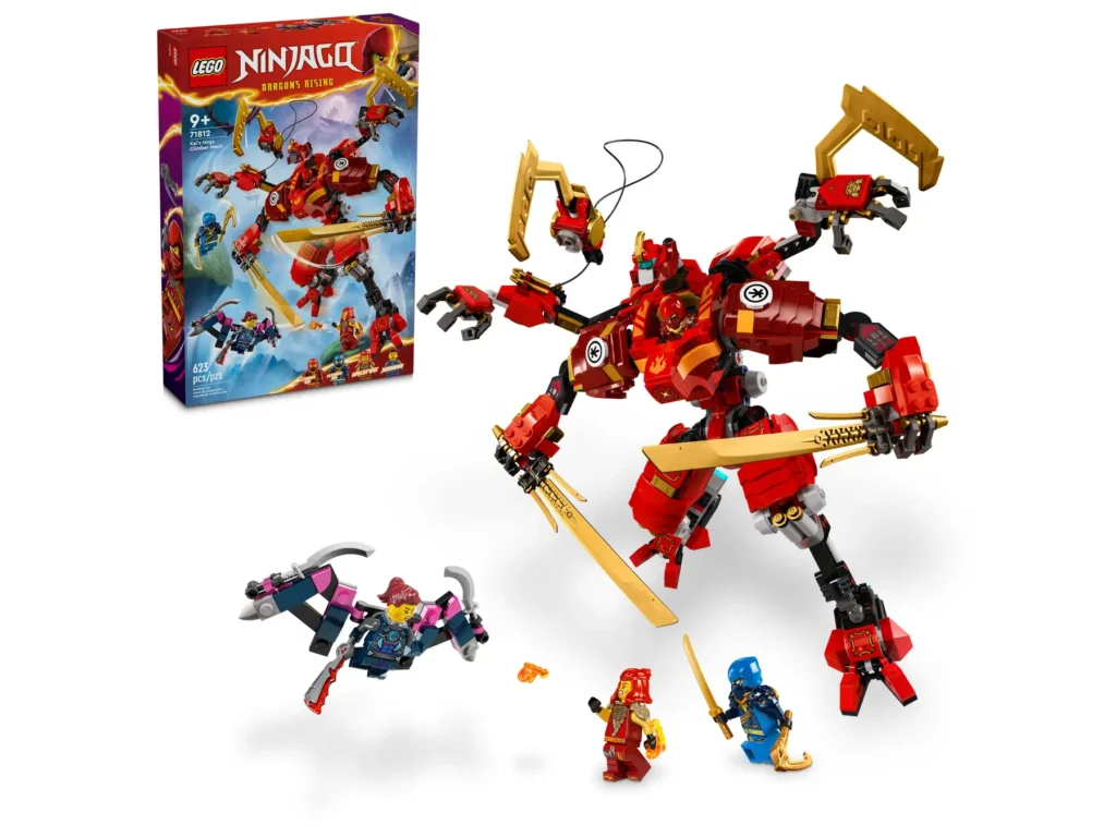 lego ninjago 71812 kai's ninja climber mech