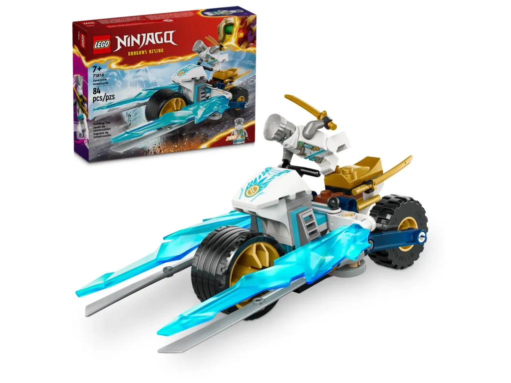 lego ninjago 71816 zane's ice motorcycle