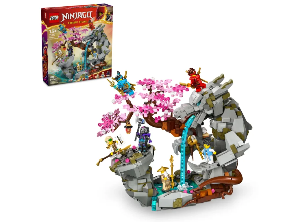 lego ninjago 71819 dragon stone shrine