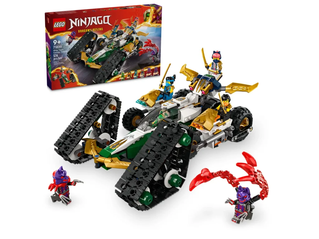 lego ninjago 71820 ninja team combo vehicle