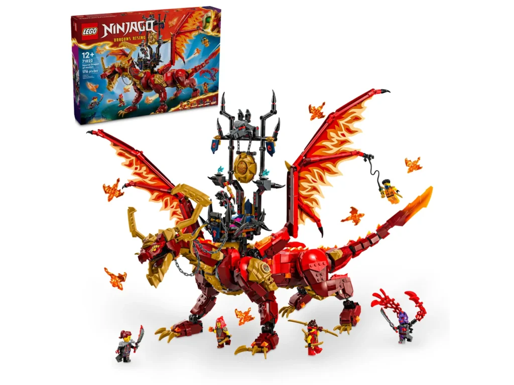 lego ninjago 71822 source dragon of motion