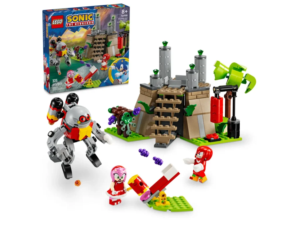 lego sonic 76998 knuckles and the master emerald shrine