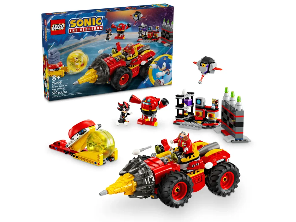 lego sonic 76999 super sonic vs. egg drillster